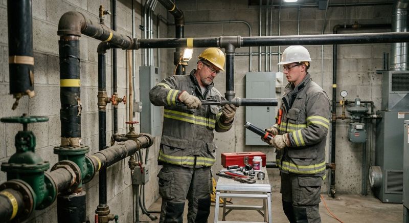Commercial Gas Line Repair in Fredericksburg, VA