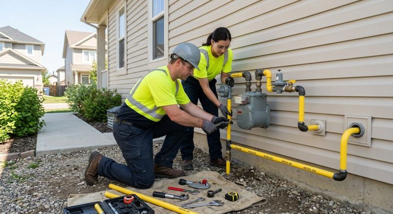 Home Gas Line Installation in Austin, TX