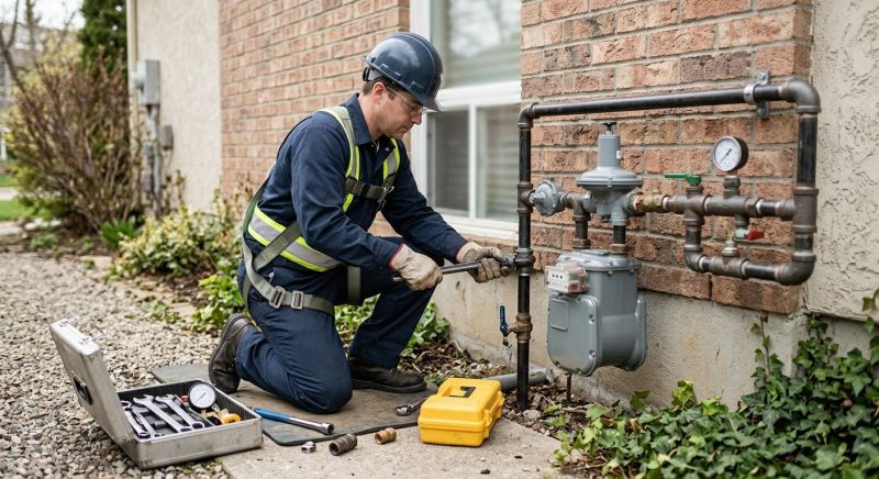 Natural Gas Line Installation in San Antonio, TX