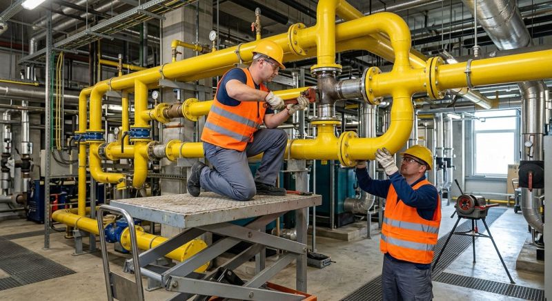 Commercial Gas Line Repair in Annapolis, MD