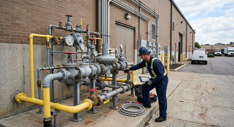 Commercial Gas Line Service in Austin, TX