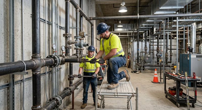 Commercial Gas Piping in San Antonio, TX