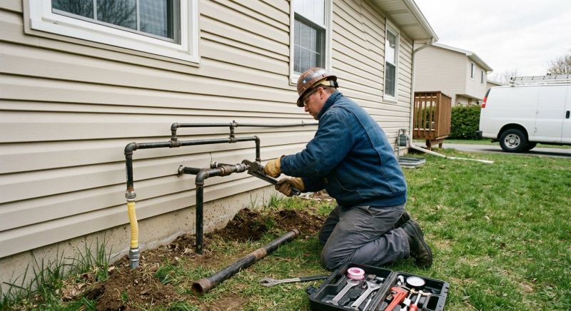 Gas Line Installation in Fredericksburg, VA