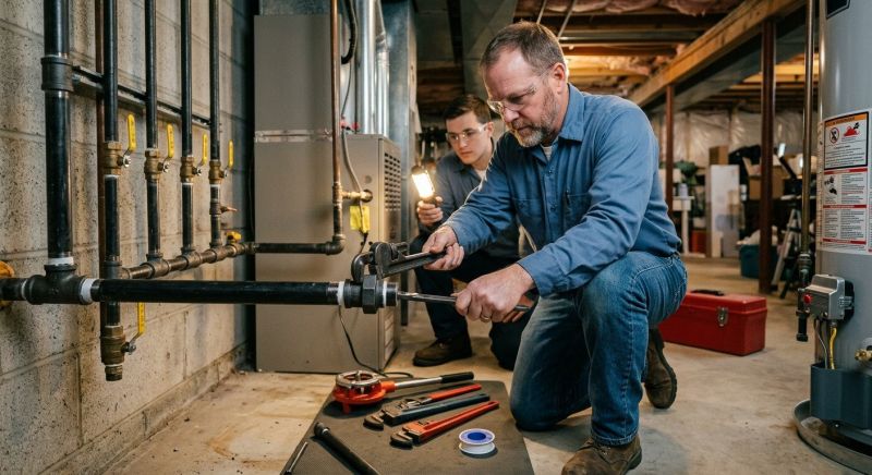 Gas Line Plumbing in West Palm Beach, FL