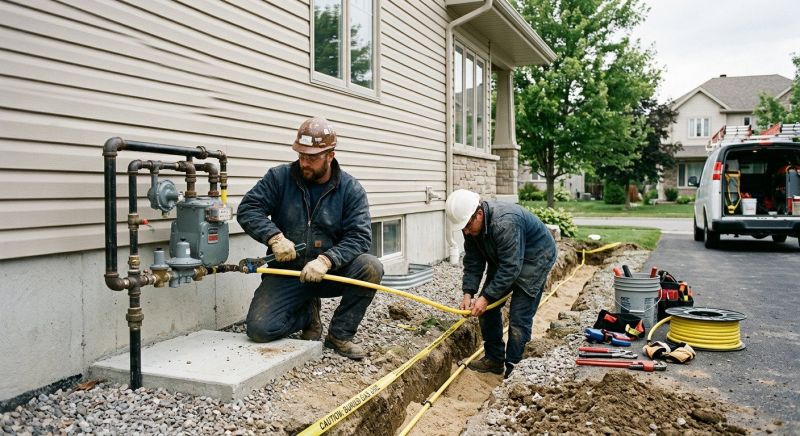 Gas Line Plumbing in Denver, CO