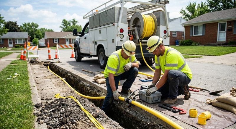 Gas Line Relocation in West Palm Beach, FL