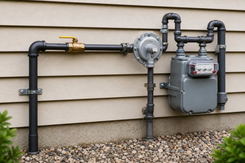 Gas Plumbing Installation in Fredericksburg, VA