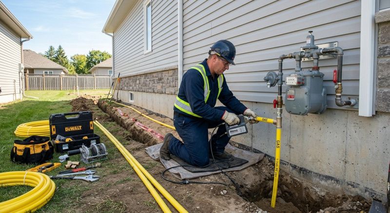 Natural Gas Line Installation in Columbus, OH