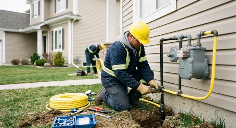 Residential Gas Piping in Sacramento, CA